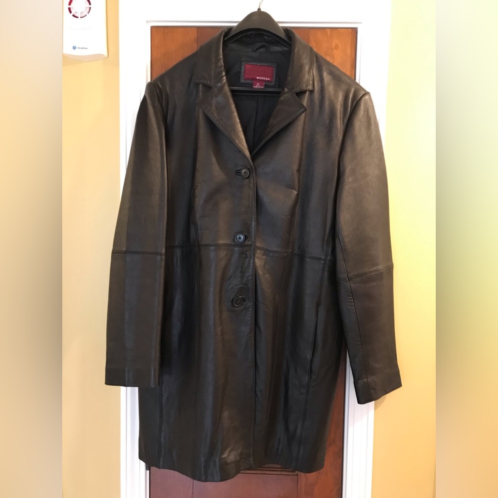 Leather jacket